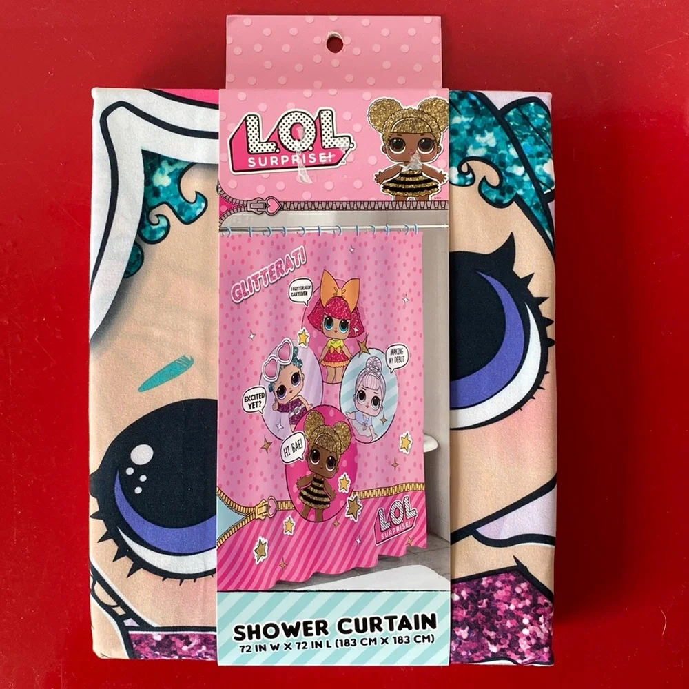 L.O.L. SURPRISE! NEW Shower Curtain